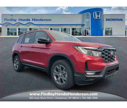 2024 Honda Passport TrailSport is a Red 2024 Honda Passport SUV in Henderson NV
