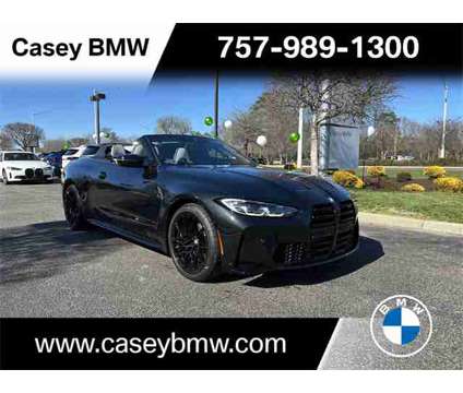 2024 BMW M4 Competition is a Black 2024 BMW M4 Convertible in Newport News VA
