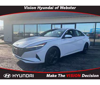 2021 Hyundai Elantra SEL is a White 2021 Hyundai Elantra Sedan in Webster NY