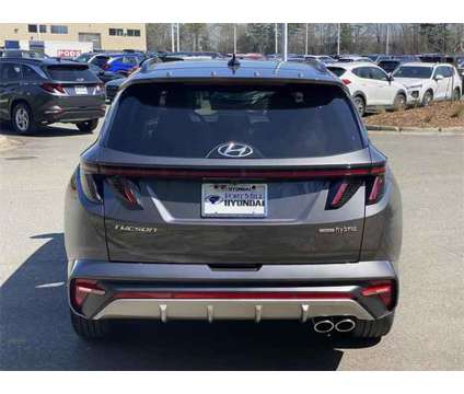 2024 Hyundai Tucson Hybrid N Line is a Grey 2024 Hyundai Tucson Hybrid in Fort Mill SC
