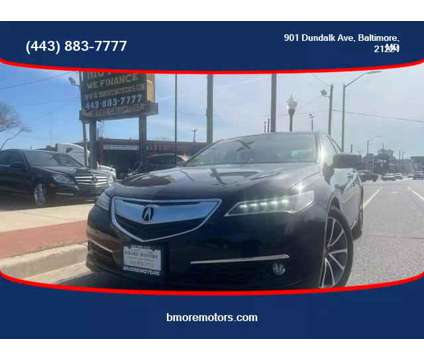 2017 Acura TLX for sale is a Black 2017 Acura TLX Car for Sale in Baltimore MD