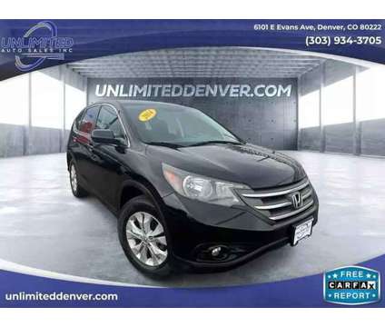 2014 Honda CR-V for sale is a Black 2014 Honda CR-V Car for Sale in Denver CO