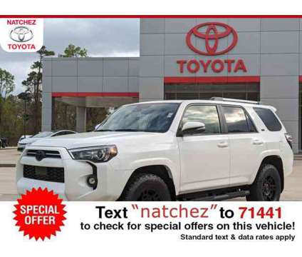 2024 Toyota 4Runner SR5 Premium is a White 2024 Toyota 4Runner SR5 Car for Sale in Natchez MS