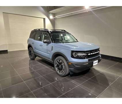 2024 Ford Bronco Sport Outer Banks is a Blue, Grey 2024 Ford Bronco Car for Sale in Madison WI