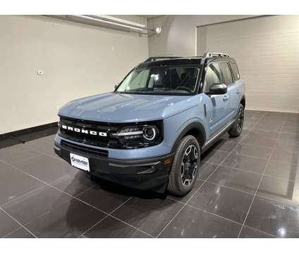 2024 Ford Bronco Sport Outer Banks is a Blue, Grey 2024 Ford Bronco Car for Sale in Madison WI