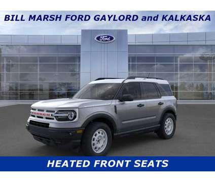 2024 Ford Bronco Sport Heritage is a Grey 2024 Ford Bronco Car for Sale in Traverse City MI