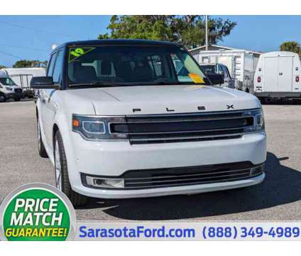2019 Ford Flex Limited is a White 2019 Ford Flex Limited Car for Sale in Sarasota FL