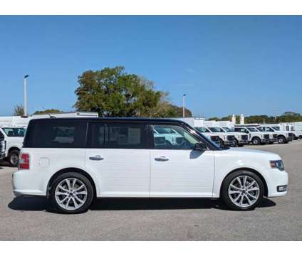 2019 Ford Flex Limited is a White 2019 Ford Flex Limited Car for Sale in Sarasota FL