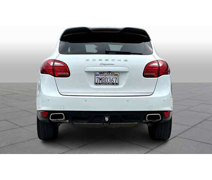 2014UsedPorscheUsedCayenneUsedAWD 4dr Tiptronic is a White 2014 Porsche Cayenne Car for Sale in Tustin CA