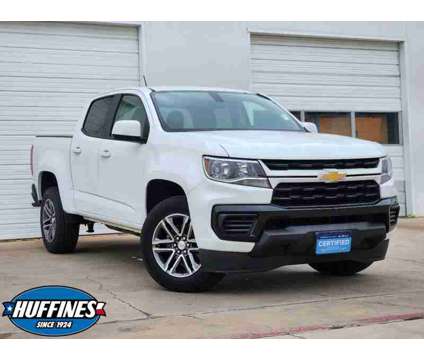 2022UsedChevroletUsedColoradoUsedCrew Cab 128 is a White 2022 Chevrolet Colorado Car for Sale in Lewisville TX
