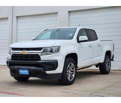 2022UsedChevroletUsedColoradoUsedCrew Cab 128 is a White 2022 Chevrolet Colorado Car for Sale in Lewisville TX
