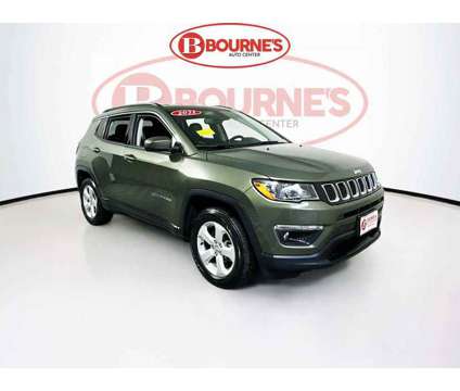 2021UsedJeepUsedCompassUsed4x4 is a Green 2021 Jeep Compass Car for Sale in South Easton MA