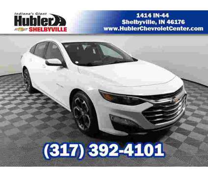 2022UsedChevroletUsedMalibuUsed4dr Sdn is a White 2022 Chevrolet Malibu Car for Sale in Shelbyville IN