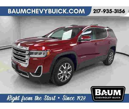 2022UsedGMCUsedAcadiaUsedAWD 4dr is a Red 2022 GMC Acadia Car for Sale in Clinton IL