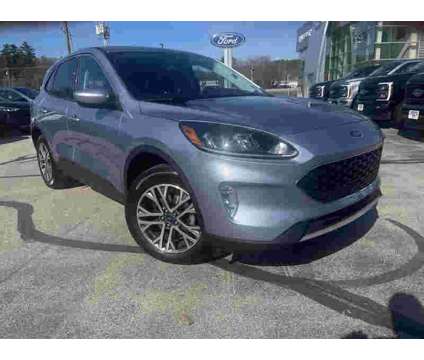 2022UsedFordUsedEscapeUsedAWD is a Blue, Silver 2022 Ford Escape Car for Sale in Hillsboro NH