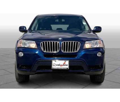 2013UsedBMWUsedX3UsedAWD 4dr is a Blue 2013 BMW X3 Car for Sale in Houston TX