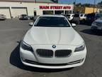 2011 BMW 5-Series 550i 4dr Sedan White, Low Miles