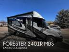 2018 Forest River Forester 2401R MBS 24ft