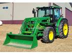 2015 John Deere 6125R MFWD tractor