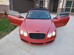 2008 Bentley Continental GTC Convertible CONVERTIBLE 2-DR