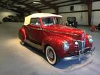 1940 Ford Deluxe Red