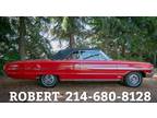 1964 Ford Galaxie 500 XL convertible with 390ci engine.