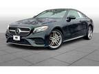 2018Used Mercedes-Benz Used E-Class Used4MATIC Coupe