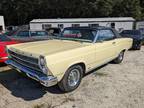 1966 Ford Fairlane 500 Yellow Convertible