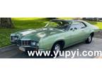 1971 Mercury Montego Hardtop Coupe Green RWD Automatic