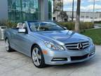 2013 Mercedes-Benz E-Class E 350 2dr Convertible