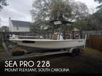 2019 Sea Pro 228 Boat for Sale