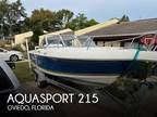 2001 Aquasport Osprey Tournament Master 215 Boat for Sale