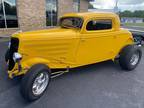 1934 Ford Highboy Yellow Coupe