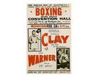 Cassius Clay Don Warner Onsite Poster Wanted
