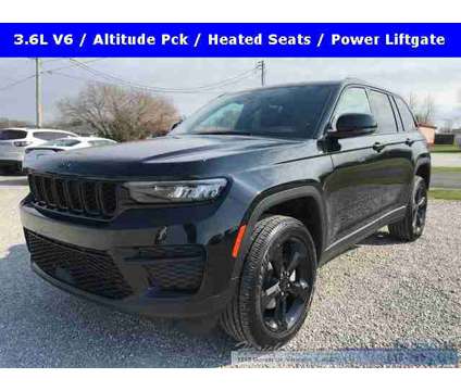 2024 Jeep Grand Cherokee Altitude is a Black 2024 Jeep grand cherokee Altitude SUV in Vandalia IL