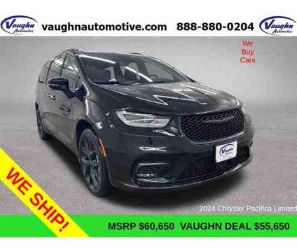 2024 Chrysler Pacifica Limited is a Black 2024 Chrysler Pacifica Limited Car for Sale in Ottumwa IA