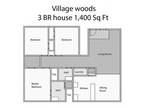 Village Woods - 3 Bedrooms, 2 Baths