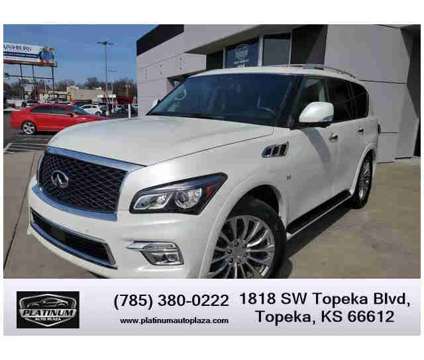 2017 INFINITI QX80 for sale is a White 2017 Infiniti QX80 Car for Sale in Topeka KS