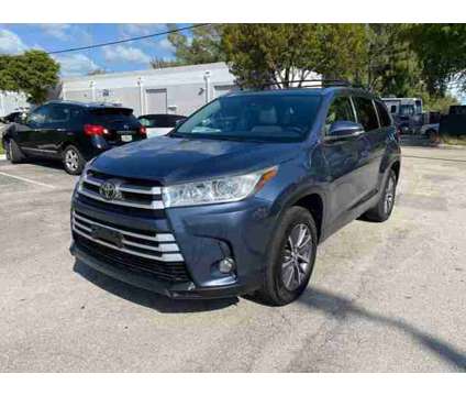 2017 Toyota Highlander for sale is a Blue 2017 Toyota Highlander Car for Sale in Hallandale Beach FL