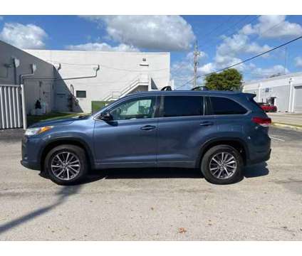 2017 Toyota Highlander for sale is a Blue 2017 Toyota Highlander Car for Sale in Hallandale Beach FL