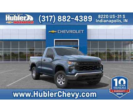 2024NewChevroletNewSilverado 1500 is a Blue 2024 Chevrolet Silverado 1500 Car for Sale in Indianapolis IN