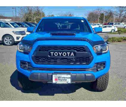 2019UsedToyotaUsedTacomaUsedDouble Cab 5 Bed V6 AT (Natl) is a Blue 2019 Toyota Tacoma Car for Sale in Westbrook CT