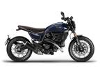 2024 Ducati Scrambler Nightshift Blue Motorcycle for Sale
