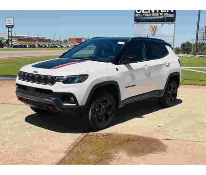 2024NewJeepNewCompassNew4x4 is a White 2024 Jeep Compass Car for Sale in Guthrie OK