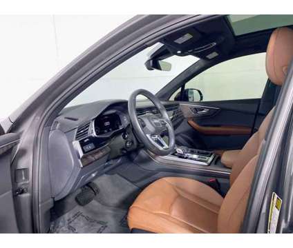 2021 Audi Q7 Premium Plus Black Optic is a Grey 2021 Audi Q7 4.2 Trim SUV in Hoffman Estates IL