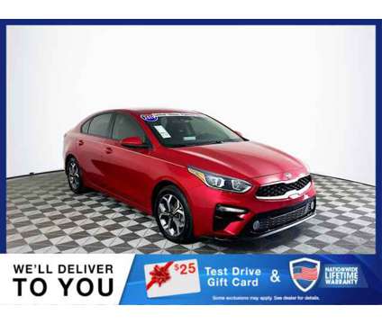 2019 Kia Forte LXS is a Red 2019 Kia Forte Car for Sale in Tampa FL