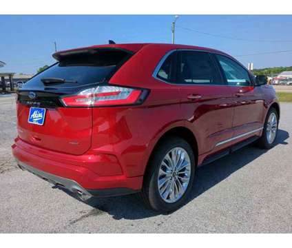 2024 Ford Edge Titanium is a Red 2024 Ford Edge Titanium Car for Sale in Winder GA