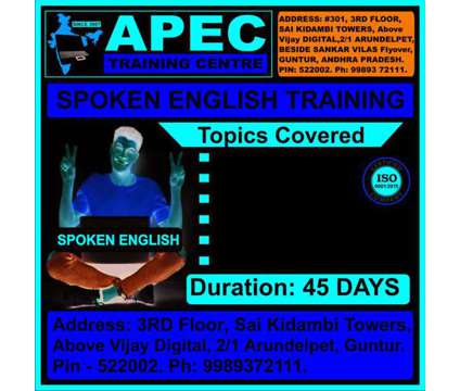 Spoken english institute in Guntur,spoken english classes in Guntur is a Employee Spoken English Institute in in Computer &amp; Software Job Job at Apec Trainng Institutes in Guntur AP