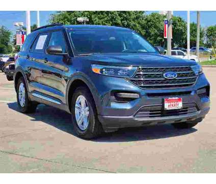 2023 Ford Explorer XLT is a Blue 2023 Ford Explorer XLT SUV in Katy TX