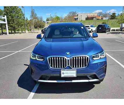 2024 BMW X3 xDrive30i is a Blue 2024 BMW X3 xDrive30i SUV in Loveland CO